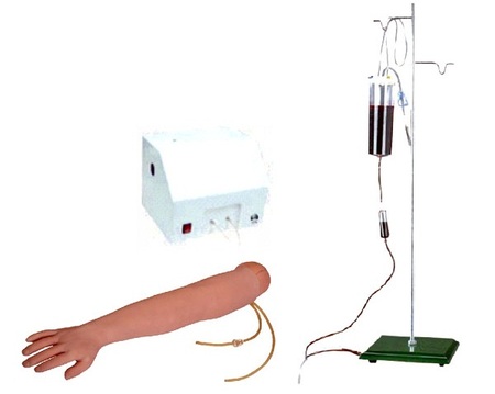 高级手臂静脉穿刺及肌肉注射训练模型（带循环装置）型号：SJ/S2A